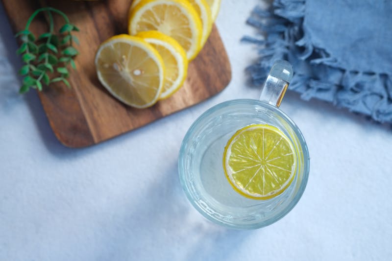 Fresh Lemonade drink at Papa Ginos