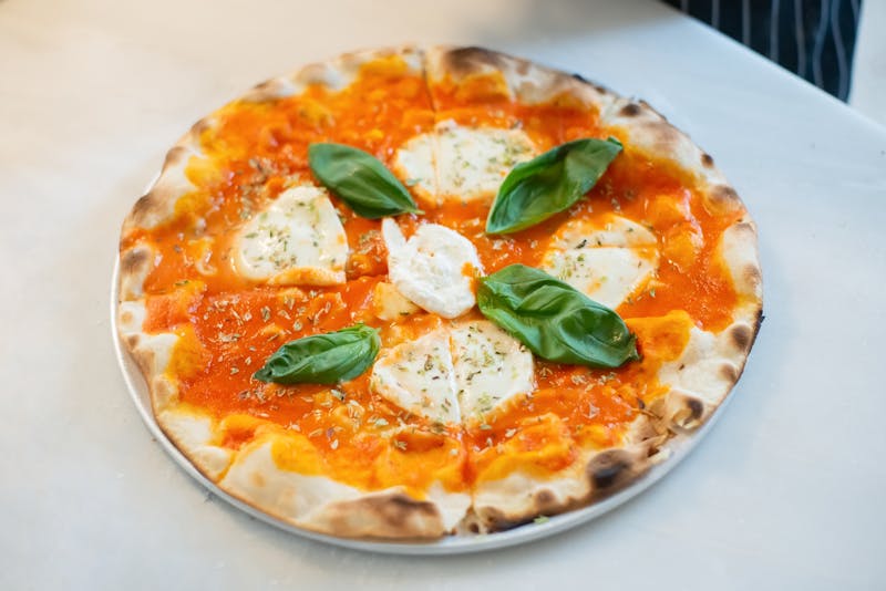 Classic Margherita pizza papa gino's style